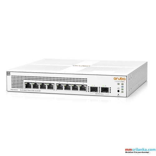 HPE Networking Instant On 1930 8G Class 4 PoE 2SFP 124W Switch (JL681A) (5Y)